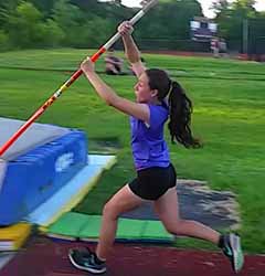 Ashley at practice