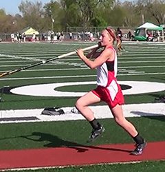 Dani at DeSoto meet