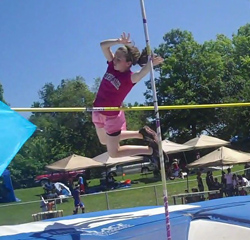 Gillian at AAU District Qualifier at McCluer