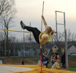 Jennifer at Farmington meet