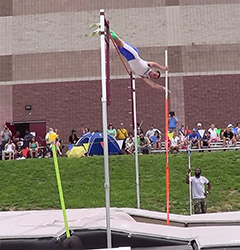 Joey at Sectionals at Rockwood Summit