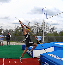 Juan at Hillsboro meet