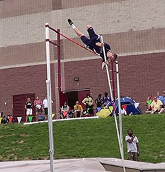 Justin at Sectionals at Rockwood Summit