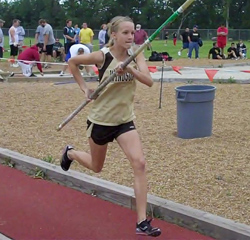 Sam at Hillsboro meet