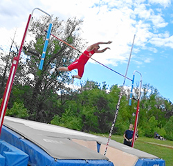 Sam at Windsor meet