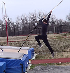 Scotty at practice