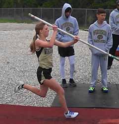 Shawna at Hillsboro meet